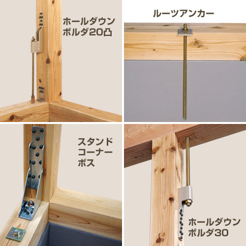 アンカー型金物金物
